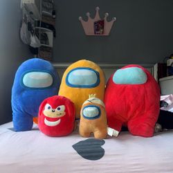 Among Us Plushies 
