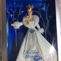 Winter Fantasy Holiday Visions Barbie 2003 first in series Special Edition