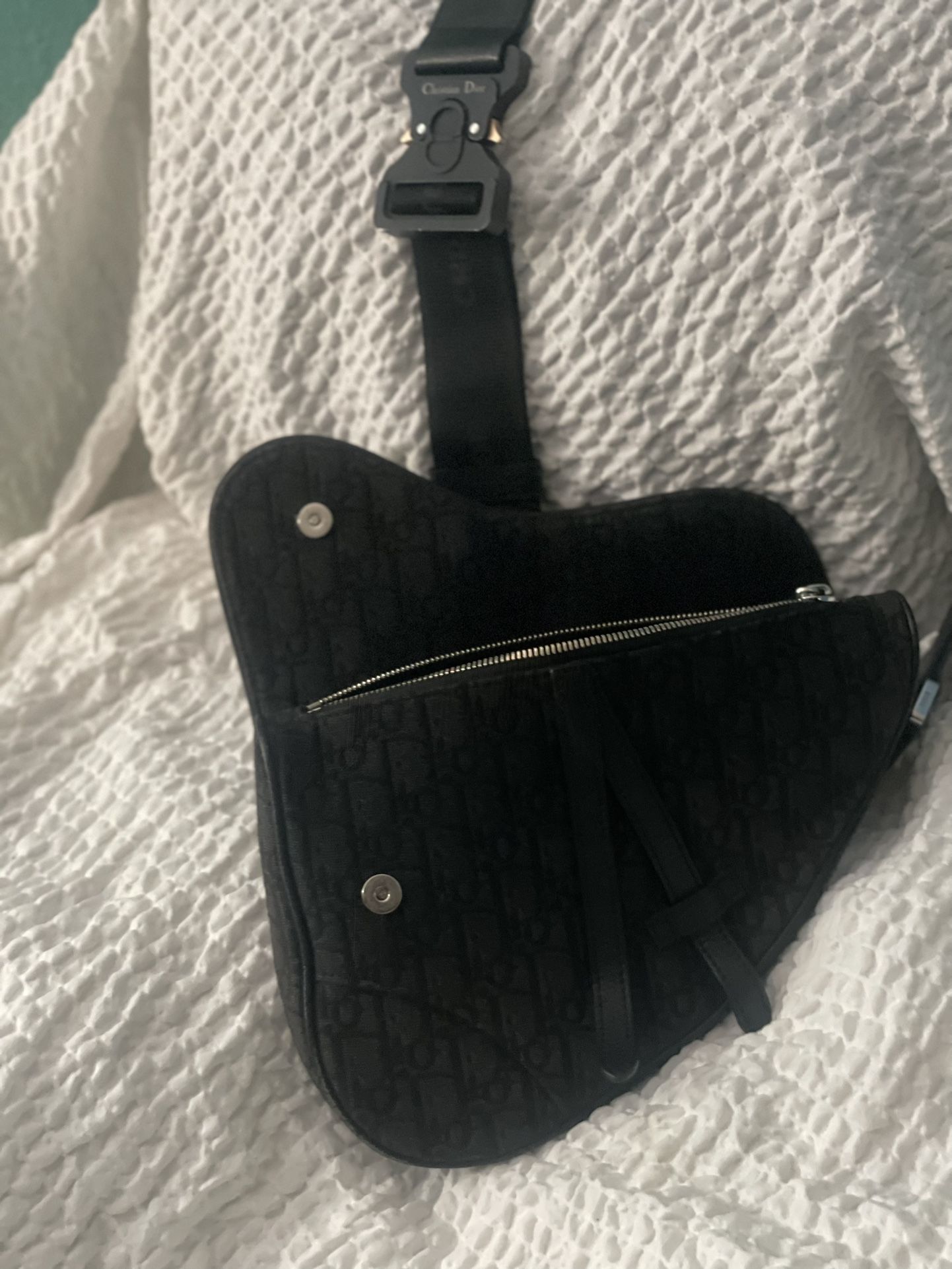Christian Dior Pre-Owned 2000s Oblique Saddle body bag