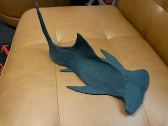 Dark Blue Hammer Head Shark