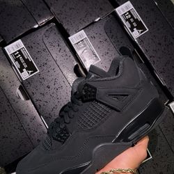 Air Jordan 4 Black Cats 8.5 9.5 11 12