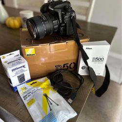 Nikon D500 Like New!