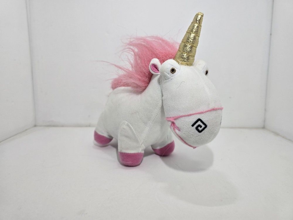 Despicable Me Fluffy Unicorn Plush 13" Toy Factory 2013 Minions Universal Studio