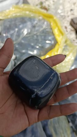 Large Black Polished Pebbles - $48 per bag