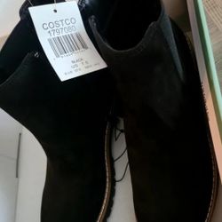 Kensie Women's Chelsea Suede Boots NEW