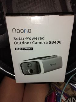 Solar-Powered Outdoor Security Camera