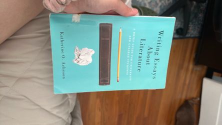 Writing Essays About Literature: A Brief Guide…Students