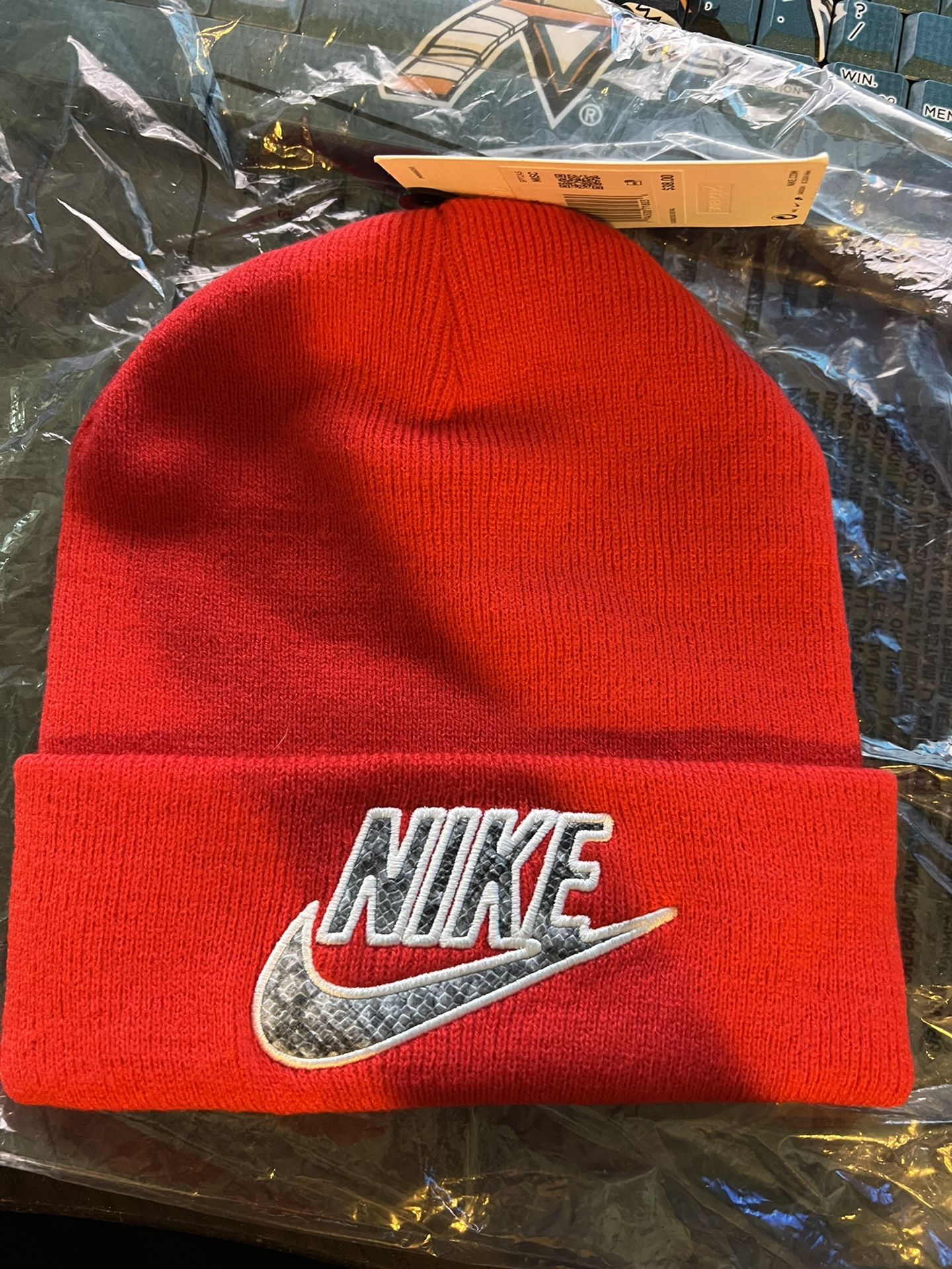 Supreme Nike Snakeskin Beanie