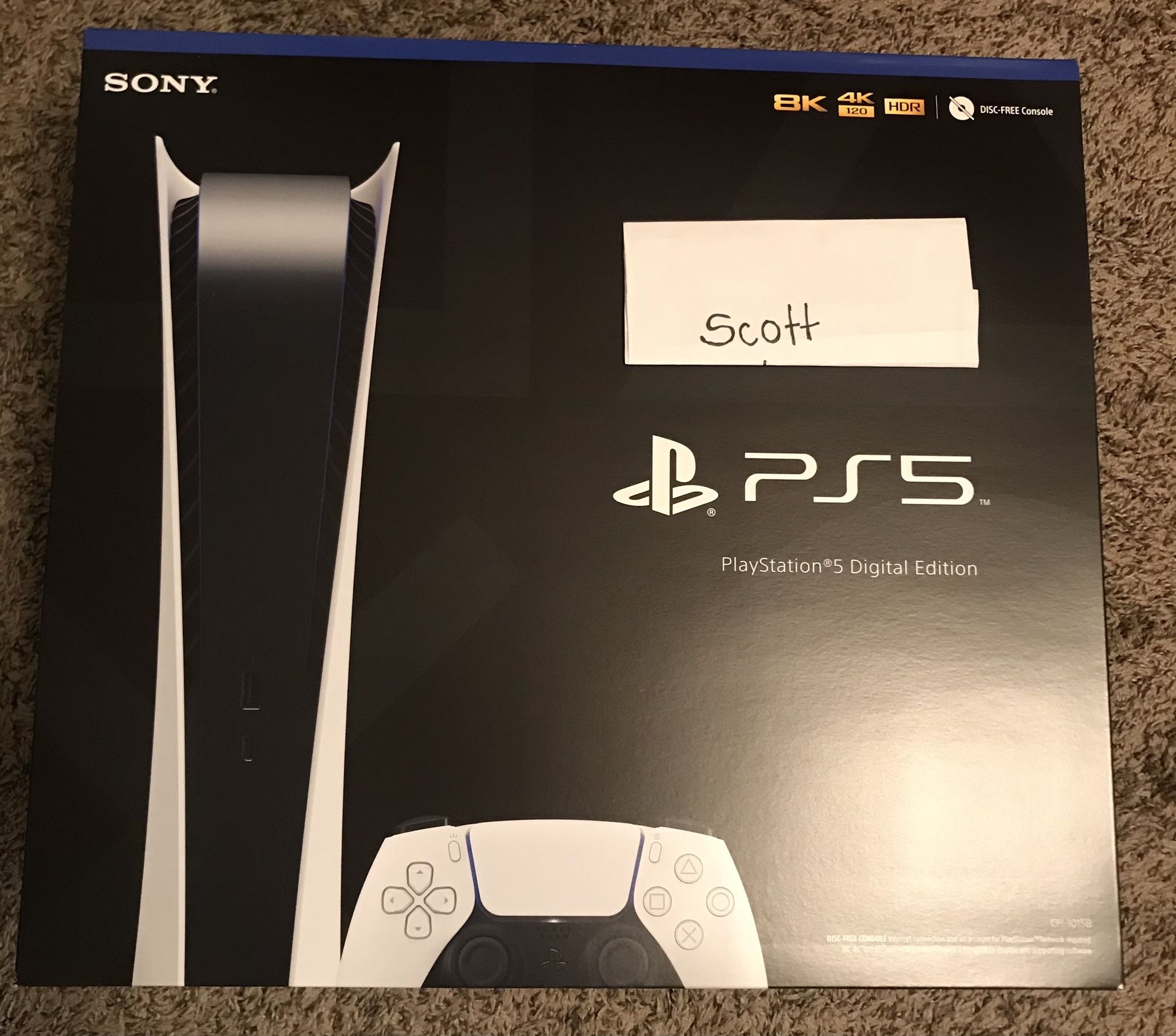 PlayStation 5 Digital Version New Factory Sealed