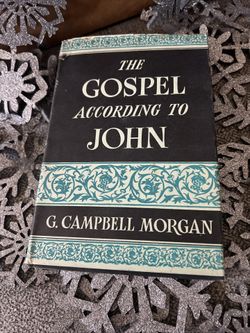 VTG Gospel According to John ByG. Campbell Morgan(Publisher: F H Revel Co) HB DJ