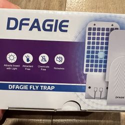 DFAGIE Fly Trap Indoor (1 Device + 5 Glue Cards), Plug-in, 