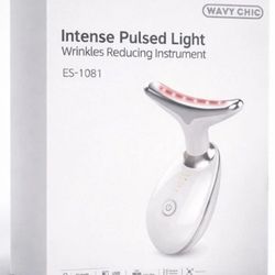 Wavy Chic Intense Pulsed Light Wrinkle Reducer USB Rechargeable 3 Levels ES-1081