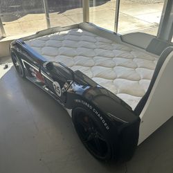 New Kids Race Car Bed, Same Day Delivery 