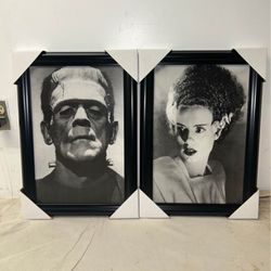 Frankenstein Picture Frame Set