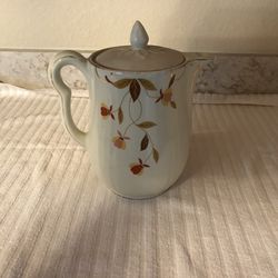 Collectible Tea Pot - Autumn Leaf By The Jewel Tea Company