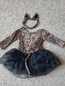 Baby Girl Cheetah Costume 6-12 M