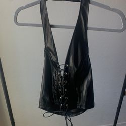 Coyote Ugly Halter Tie Top