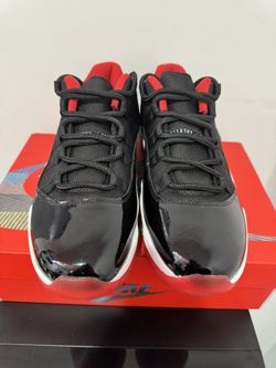 Jordan 11 Retro Patent Bred Low - Size 11