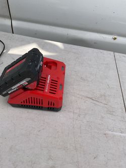 Milwaukee m18 high out put 3.0 with rapid charger $85