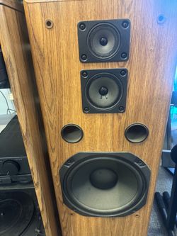 Fisher Stereo System Speakers