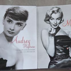 Audrey Hepburn Amd Marilyn Monroe Books