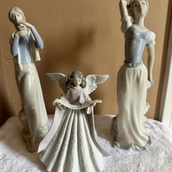 Porcelain Figurines Lladro And Tengra