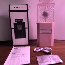 Potable Crystal Fan New 