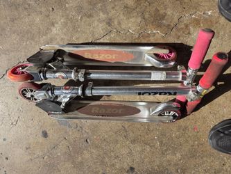 Razor scooters
