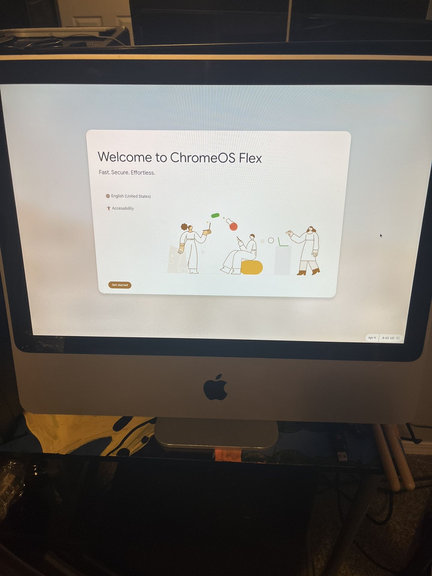 Chrome Desktop Computer (iMac)