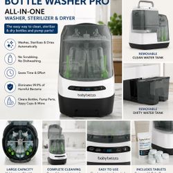 🍼 Baby Brezza Bottle Washer Pro – All-in-One Washer, Sterilizer & Dryer 🍼