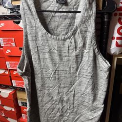 Jordan grey tank top Size Large used basketball