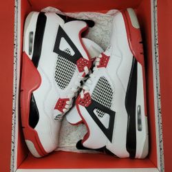 Jordan 4 Fire Red Size 13