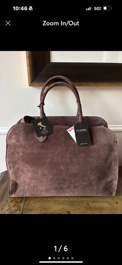Claudia Suede Purse
