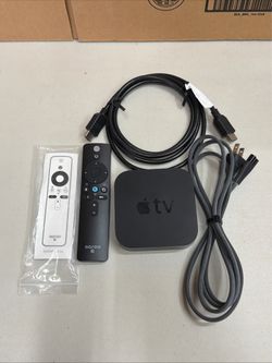 Apple TV Media Streamer A1469 (3rd Generation) w/ Remote, HDMI & Power Cable