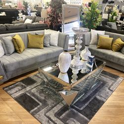 VERSACE SOFA & LOVESEAT