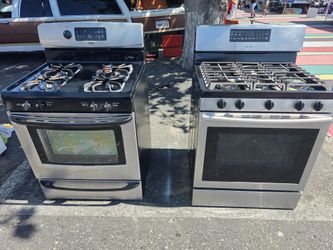 Gas stainless steel stove