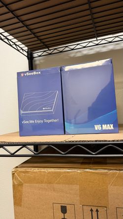 vSeeBox V6 Max Easy Setup WiFi Streaming Player 4K WiFi Chino Hills | 0% Interest Options | Easy Setup | New | Streaming Device | 