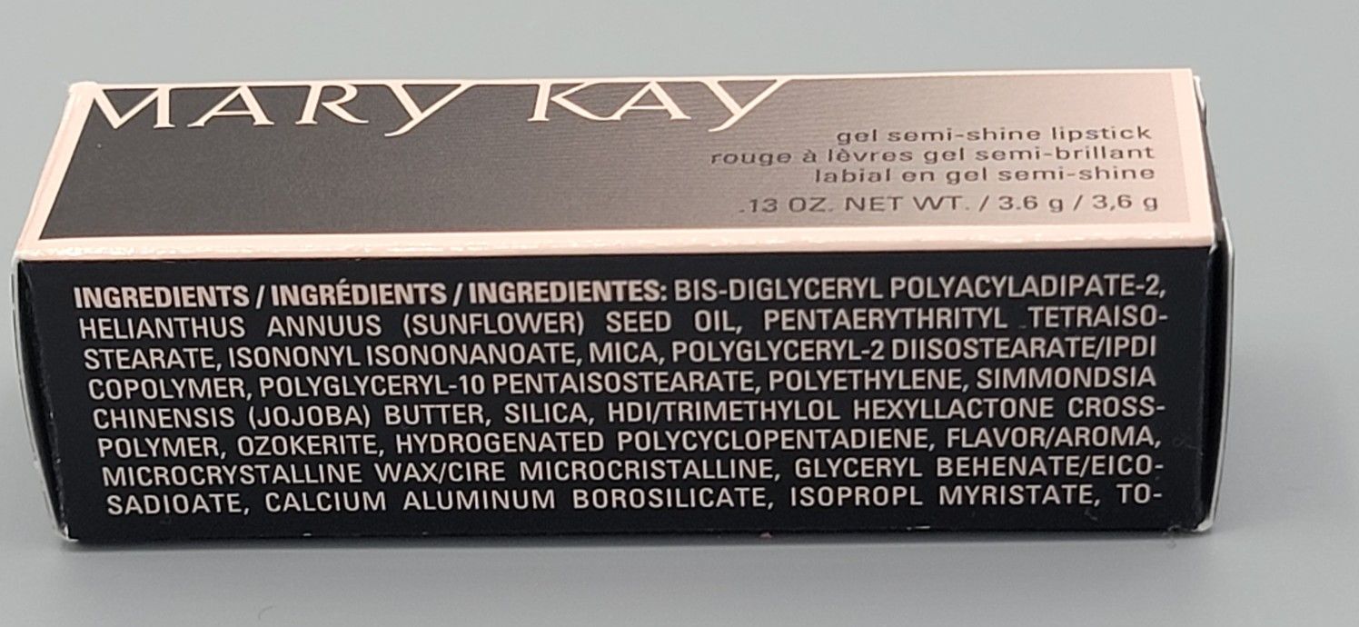 Mary kay
Gel semi-shine lipstick.
Color:rosewood