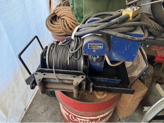Vintage My-Te Products Electric Winch – Made in USA – 115V Heavy Duty