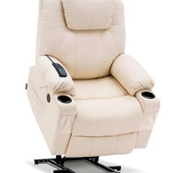 MCombo Electric Power Lift Recliner Chair, Sofa With Massage And Heat