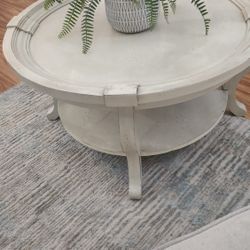 Round Wood Coffee Table $30
