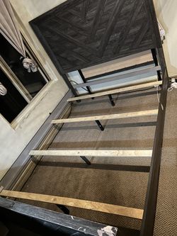 Queen Bed Frame With Box