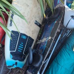 Two Boards For Sale Surfboard And A Body Board 