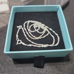 Sterling Silver Ropechain