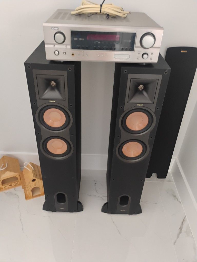 Klipsch Speakers Denon Tuner