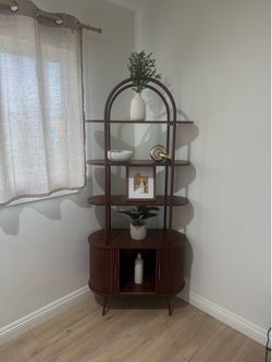 Arched Fluted Cabinet