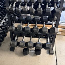 8-50lb Dumbbell Set