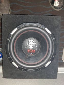 12 inch subwoofer (Boss Audio) $50