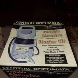  CENTRAL PNEUMATIC PORTABLE BLASTER KIT
