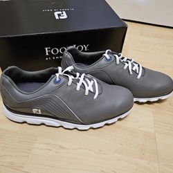 New Footjoy PRO SL grey Golf Men's 8.5 Wide Shoes